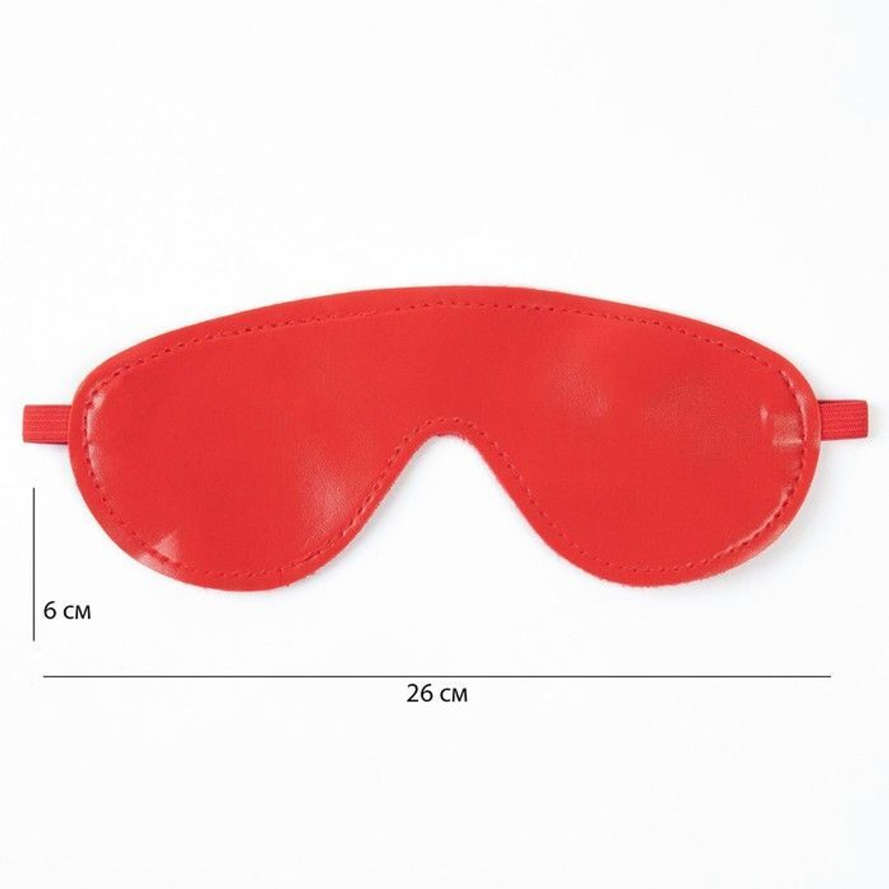 Красный БДСМ-набор «Оки-Чпоки» из 11 предметов (Цвет: красный)