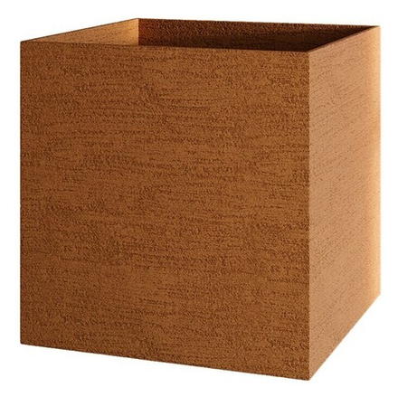 Кашпо CUBE EROSIA OCHRE 90 x 90 x 90