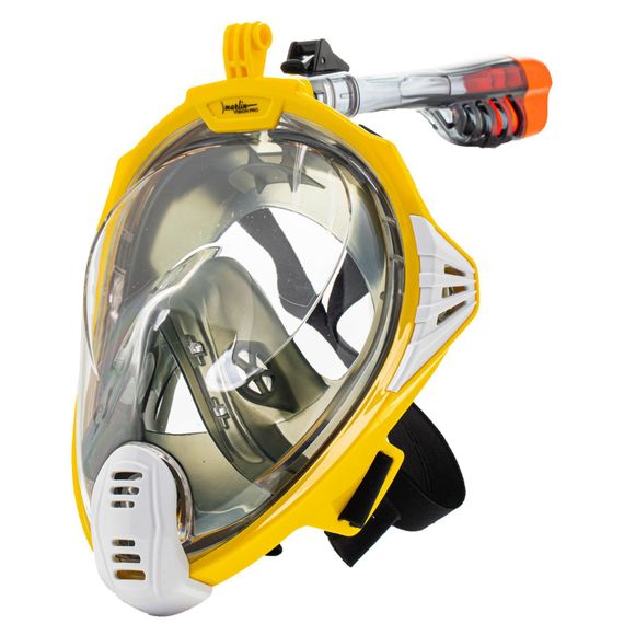 Маска для плавания с креплением для GoPro Marlin Vision Pro GoPro Yellow/Grey