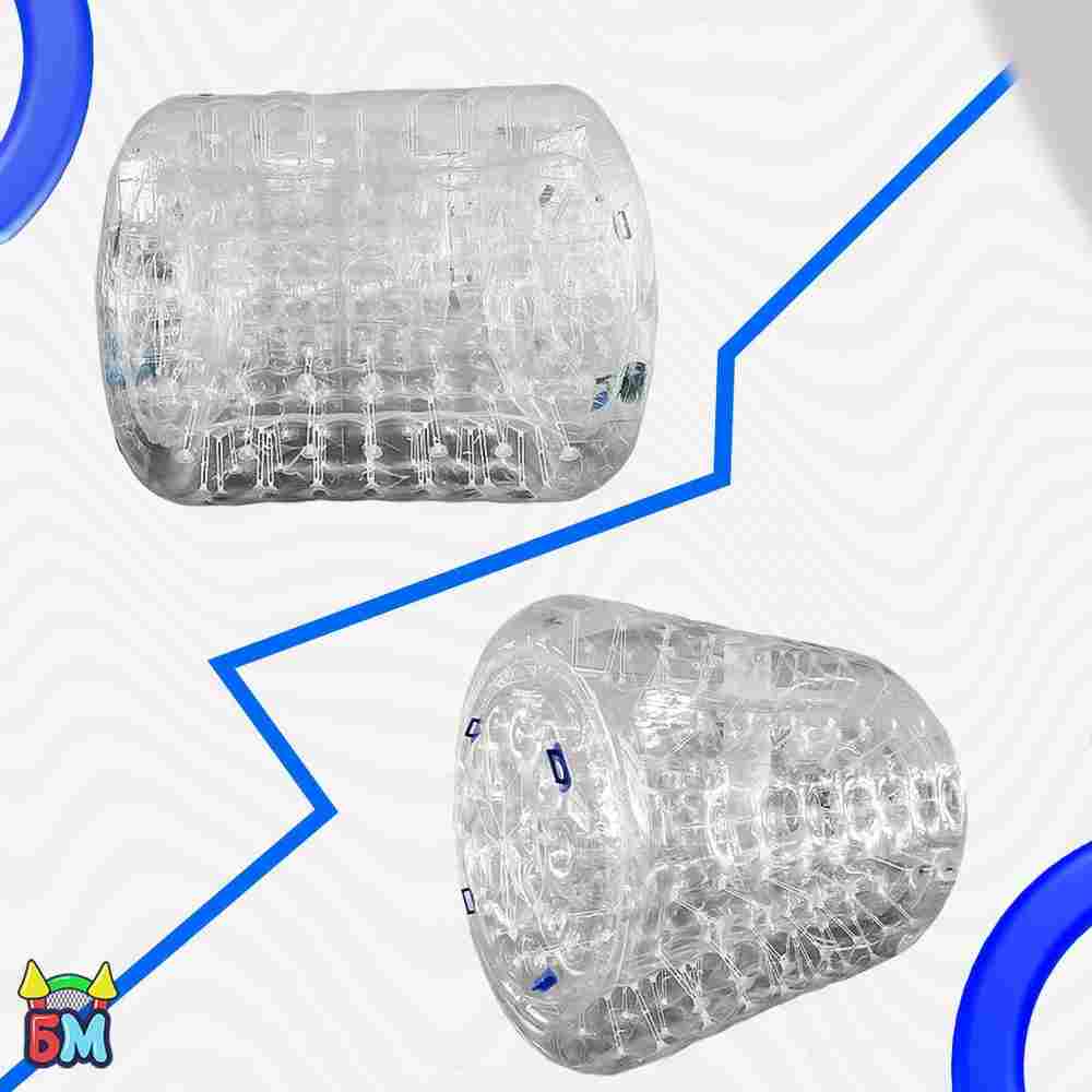 Аттракцион Водный роллер «Прозрачный» ТПУ, 2.4*2.2*2.2 м