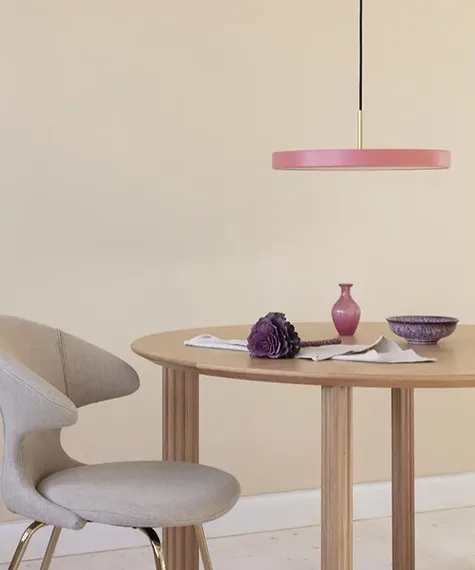 Подвесной светильник Umage Asteria Medium, Ø43х14 см, розовый