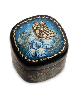 Народные промыслы ШК-30/ 16 Шкатулка «Ирис» Тихомирова