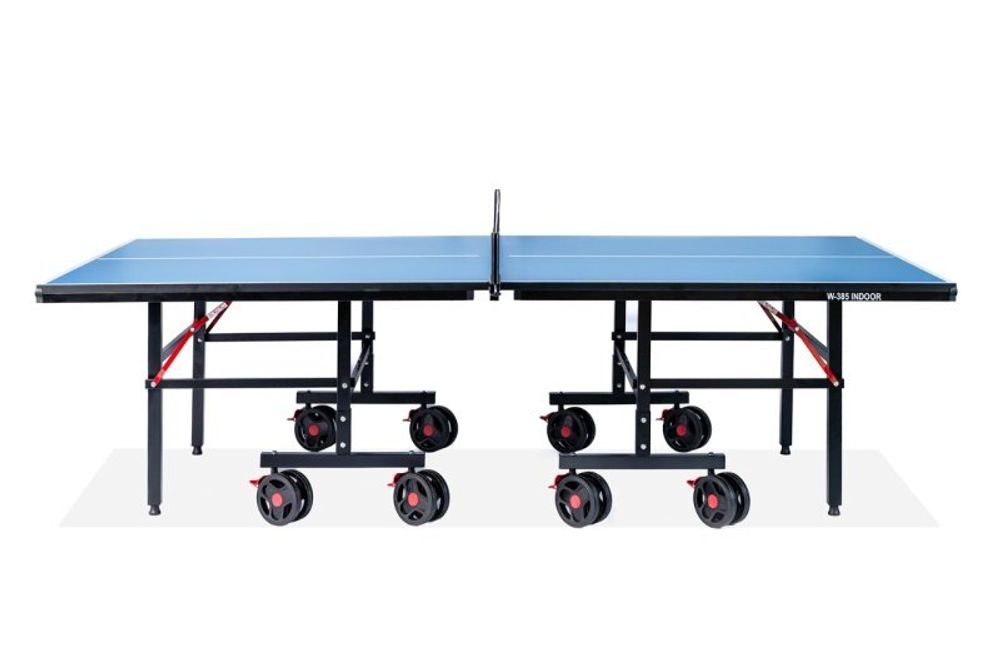 Теннисный стол складной для помещений "W-385 Indoor" (274 Х 152.5 Х 76 см ) с комплектом