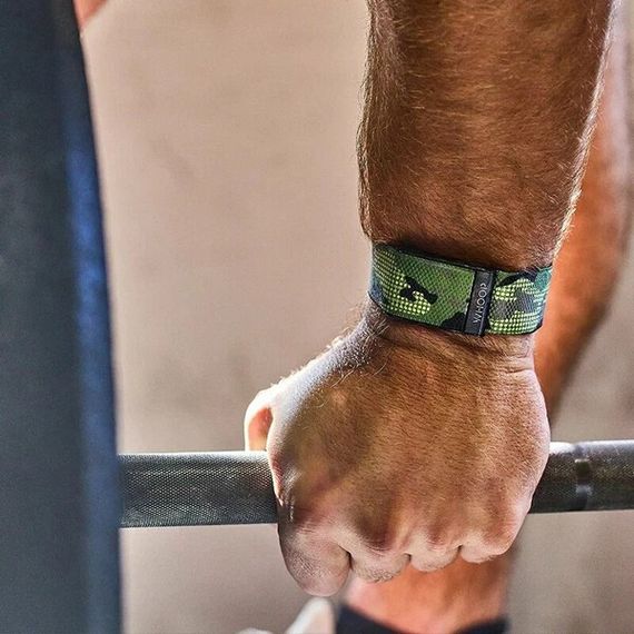 Плетеный ремешок для Whoop 4.0 SuperKnit Band​ (Jungle Camo)