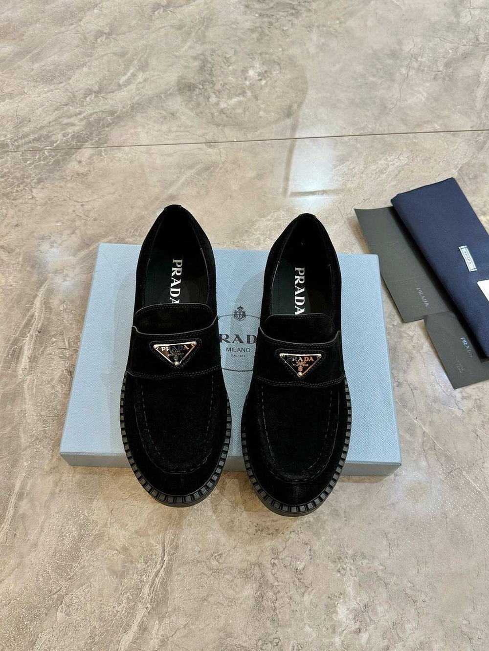 Лоферы Prada