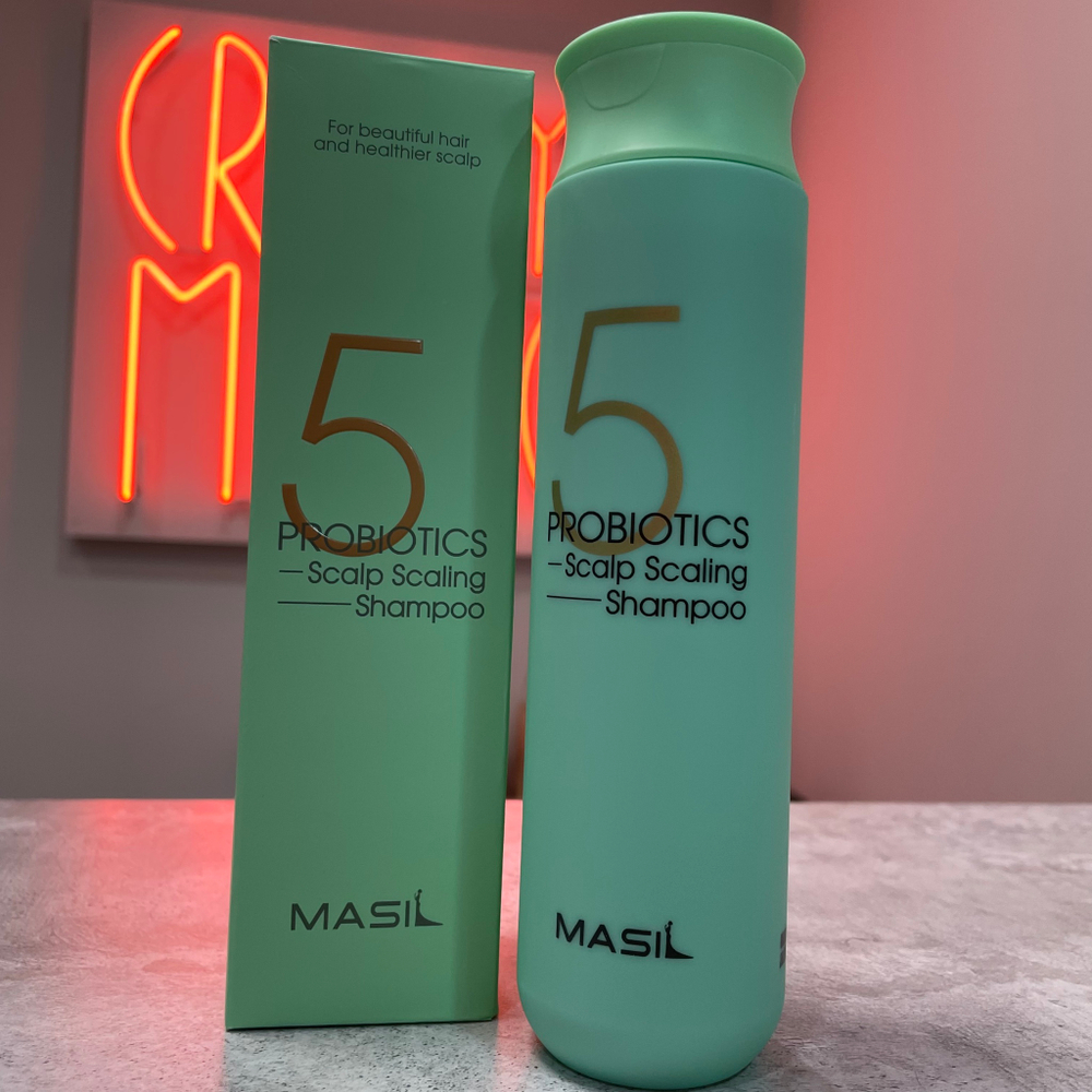 MASIL 5 PROBIOTICS SCALP SCALING SHAMPOO Шампунь для глубокого очищения кожи головы 300мл
