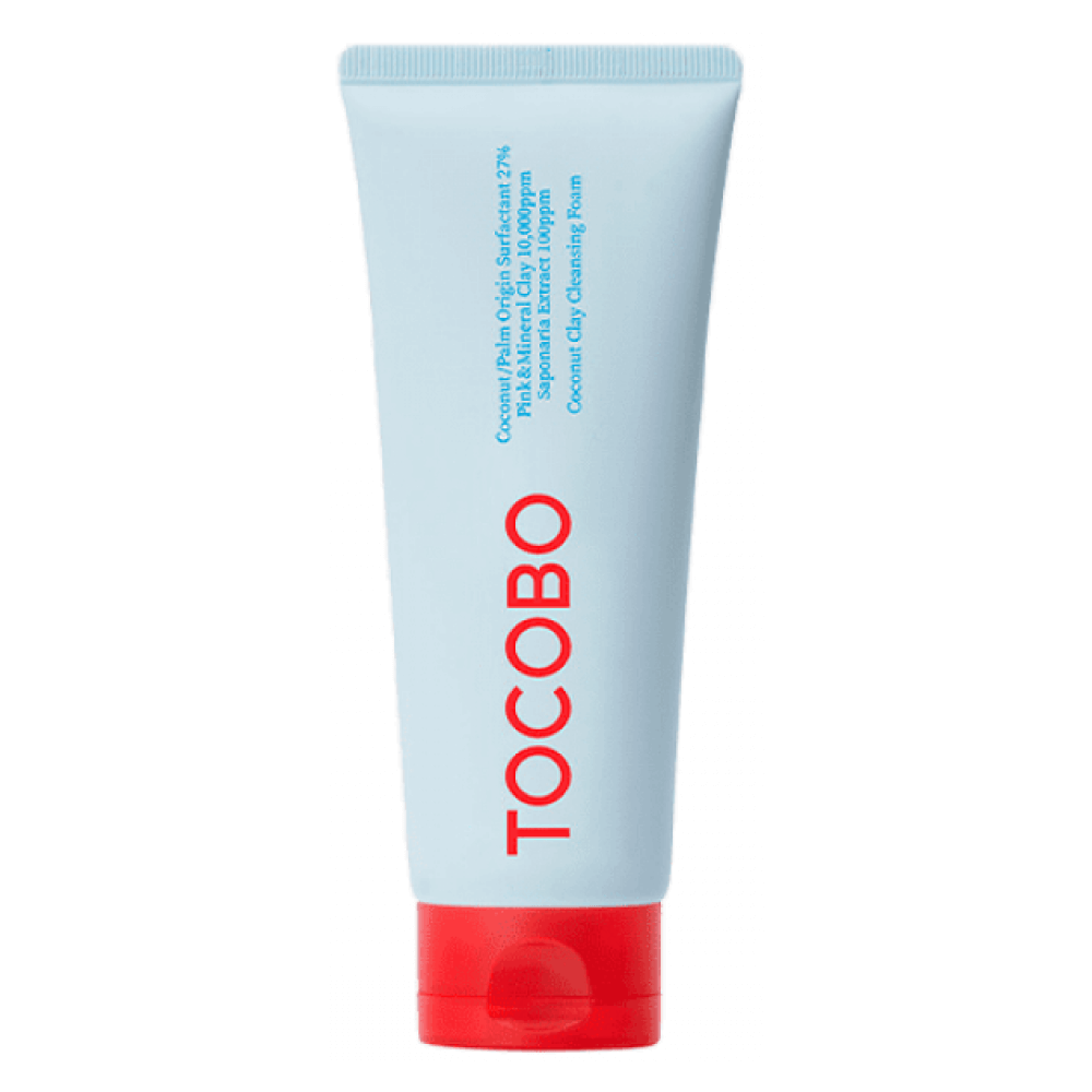 Пенка с глиной для глубокого очищения Tocobo Coconut Clay Cleansing Foam, 150мл