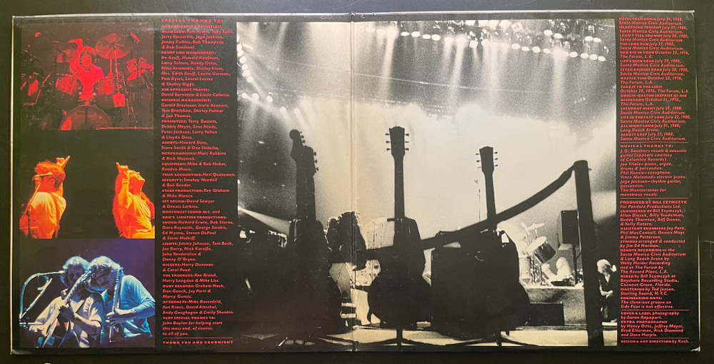 Eagles – Eagles Live 2LP (Япония 1980г.)