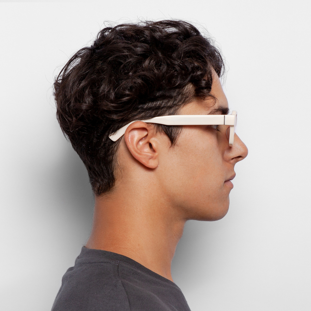 Очки солнцезащитные WHITELAB Jazz monger White Milk / Black