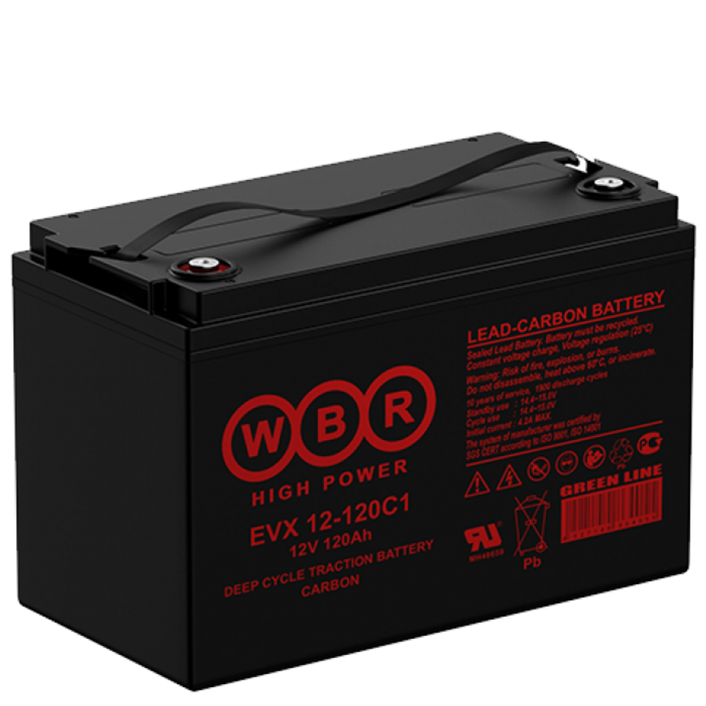 Тяговая аккумуляторная батарея WBR EVX12-120C1