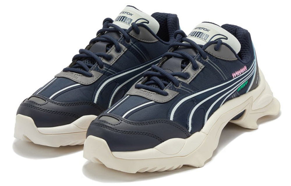 Кроссовки PUMA Nitefox MMQ Parisian Night-CASTLEROCK-Wh