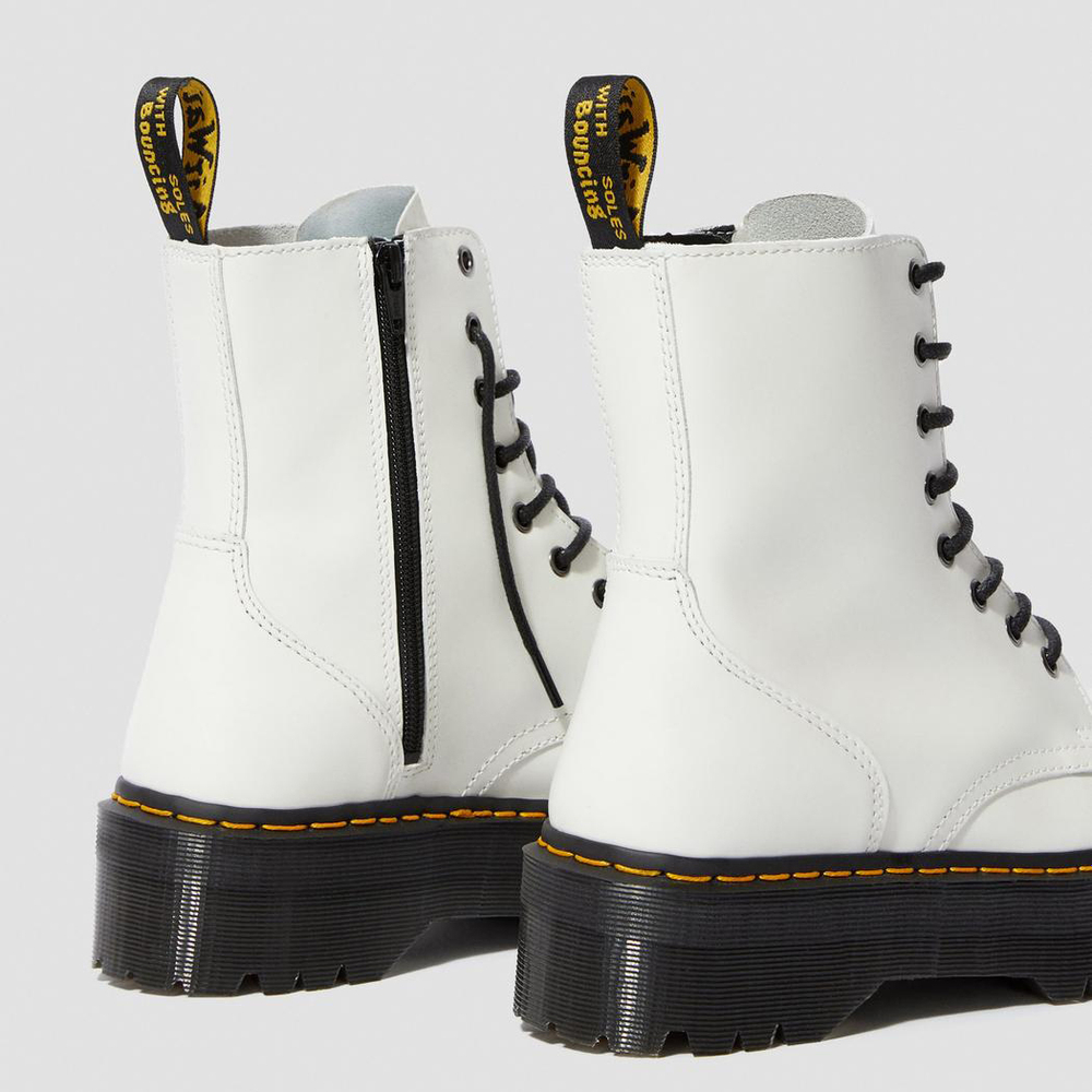 Dr.Martens Jadon High Boots White