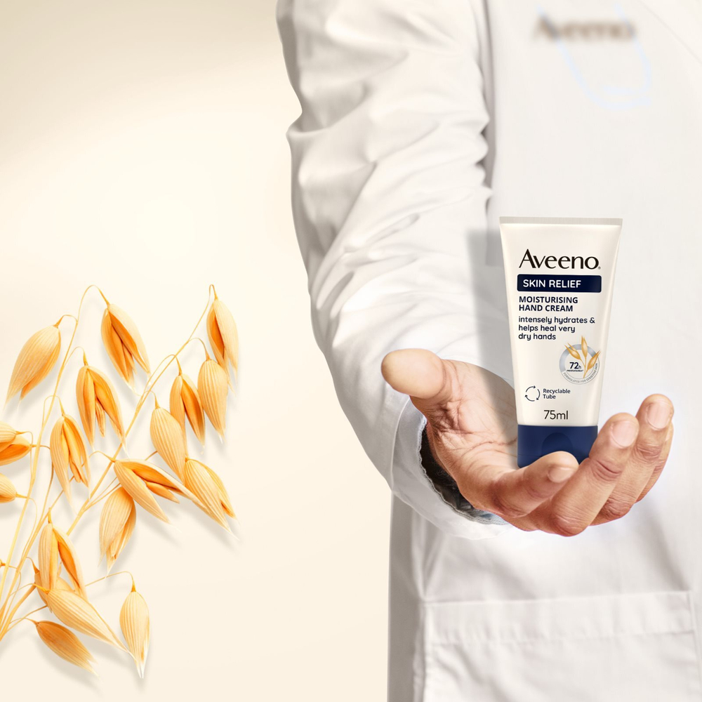 Aveeno Skin Relief Hand Cream - увлажняющий крем для рук /   75  ml  / GTIN 3574661493633