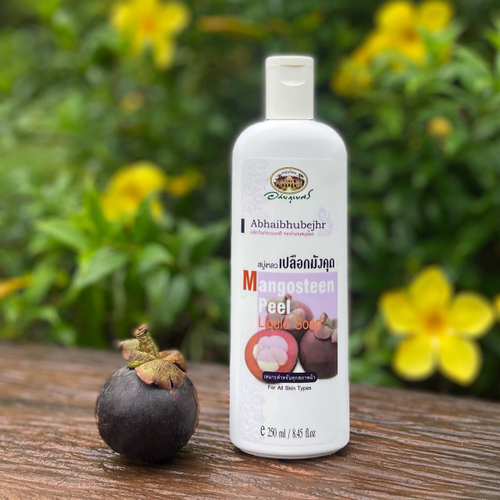 Гель для душа с экстрактом Мангостина Mangosteen Peel Liquid Soap Abhaibhubejhr