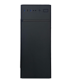 Корпус NOMAD NMD-C6016 mATX 1x3.5" 2x2.5" USB3.0х2 USB2.0х1 Черный, Без БП