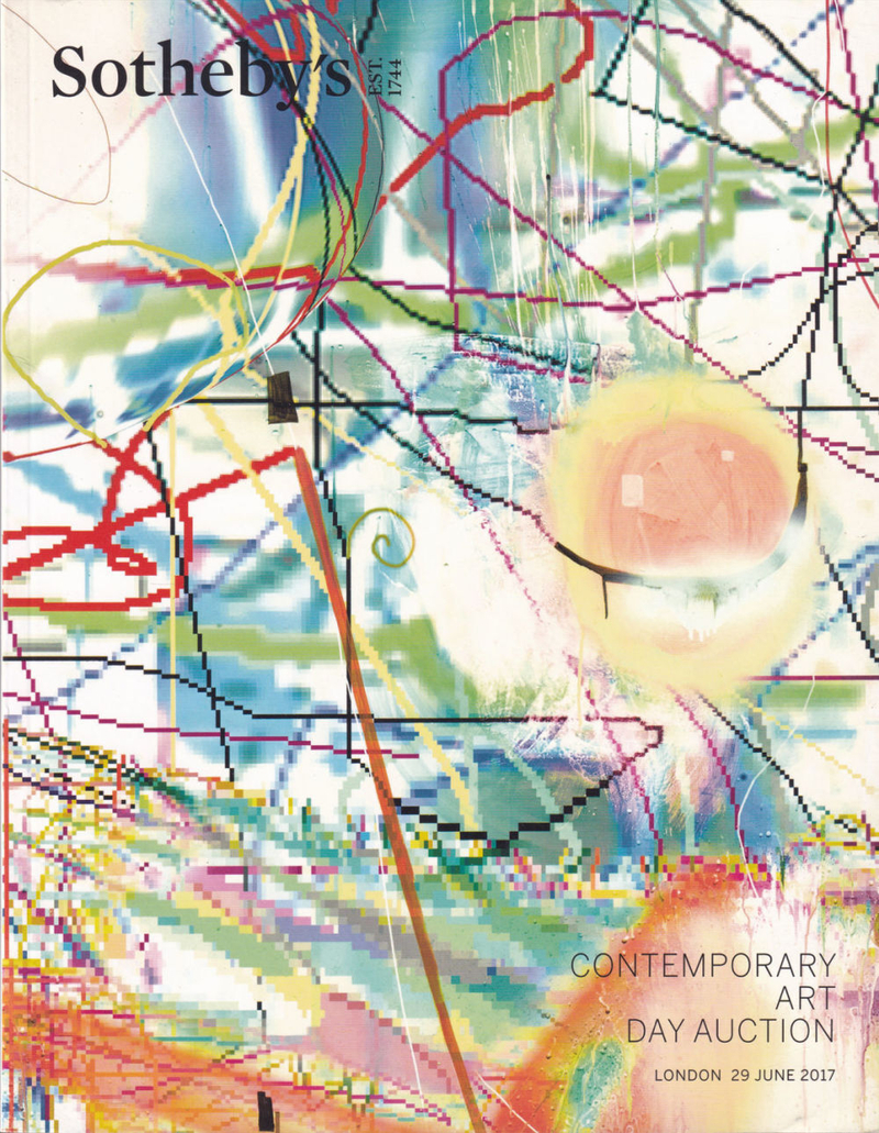 Каталог аукциона Sotheby's, Лондон, Современное искусство от 29 июня 2017 года