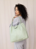 Сумка большая через плечо шоппер мешок