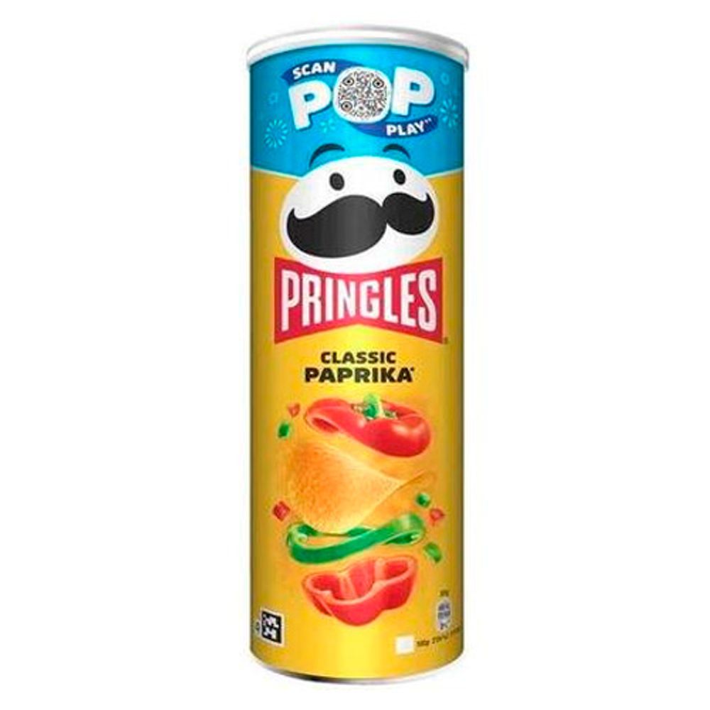 Чипсы Pringles Classic Paprika 165гр