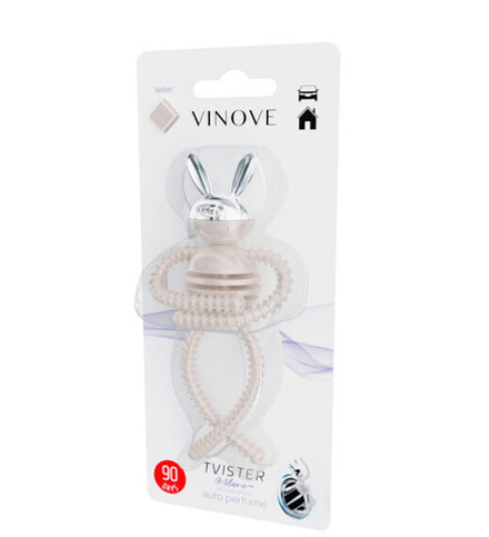 Ароматизатор для автомобиля VINOVE TVISTER/ белый/ MILANO/ МИЛАН