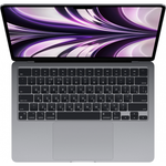 Ноутбук Apple MacBook Air 13 M2 8/256GB, Space Gray (Серый космос) MLXW3