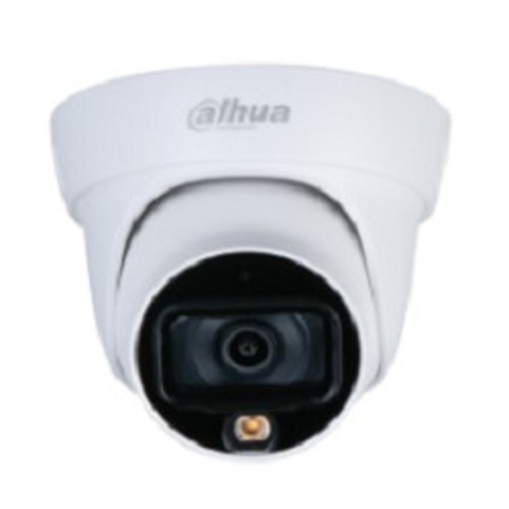 DAHUA DH-IPC-HDW1239TP-A-LED-0280B-S5 Уличная турельная IP-видеокамера FullColor 2Мп, 1/2.8” CMOS, объектив 2.8мм, микрофон, LED 30м, IP67, металл