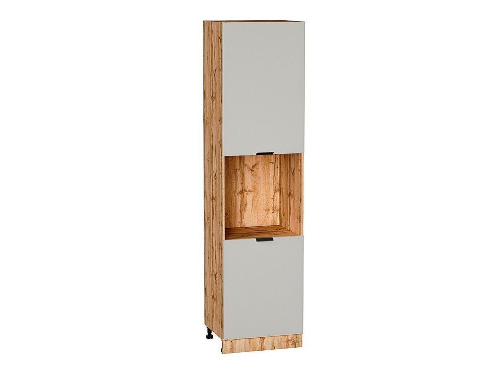 Шкаф пенал с 2-мя дверцами под технику Евро