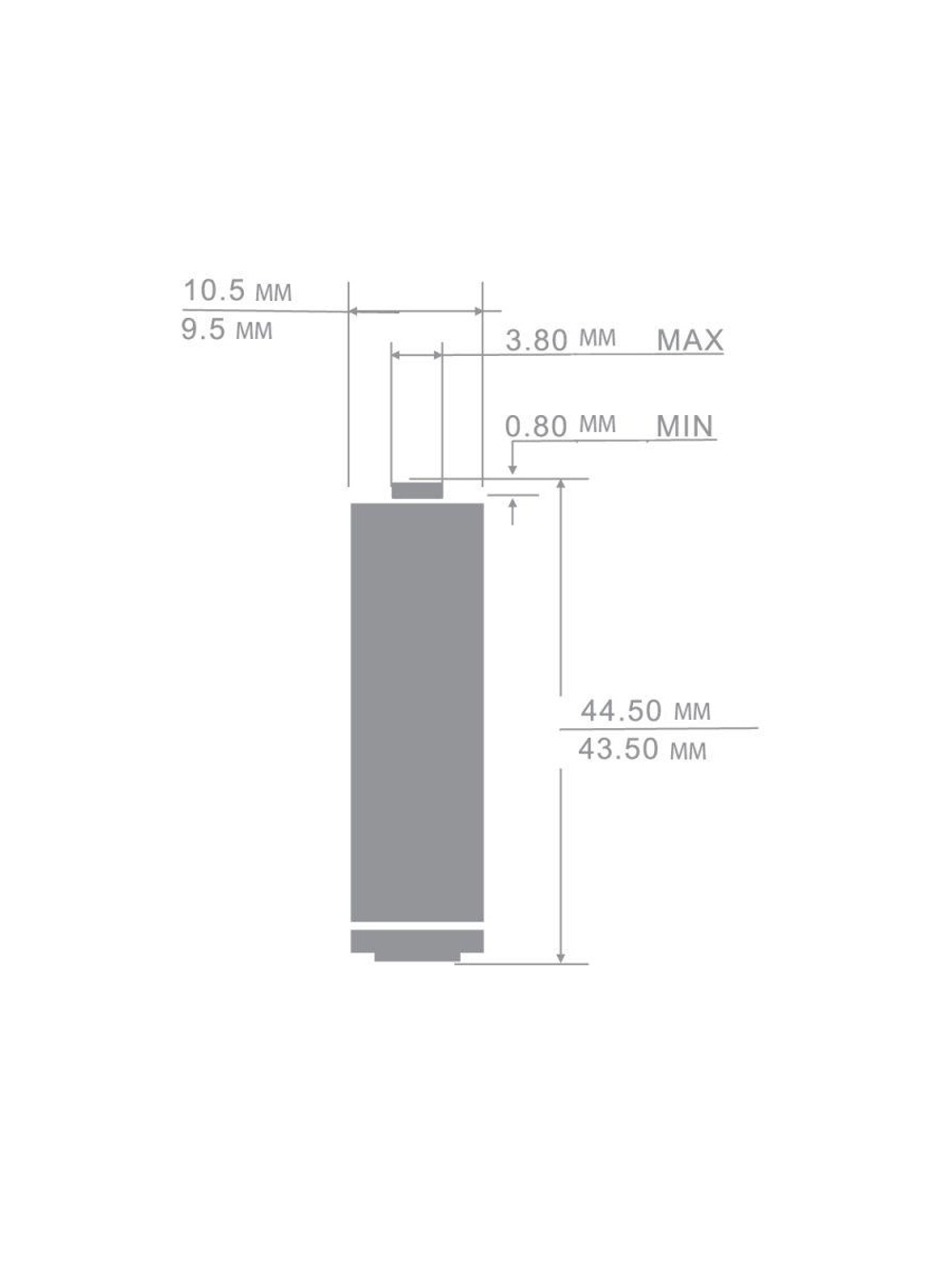 Элемент питания солевой AAA/R03 1.5В R03SR4 SR4 (уп.4шт) Ergolux 12440