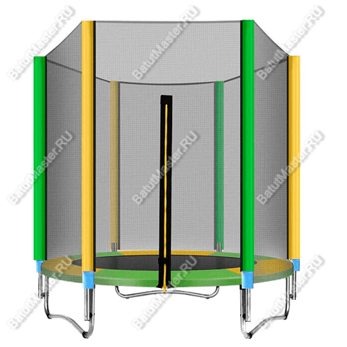 Батут детский с сеткой, 5 фт
