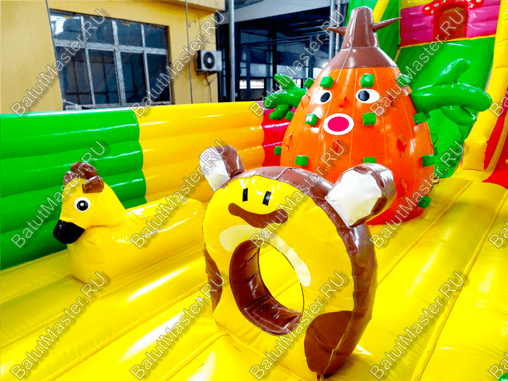 Коммерческий надувной батут "Сафари парк" 12*7*7 м