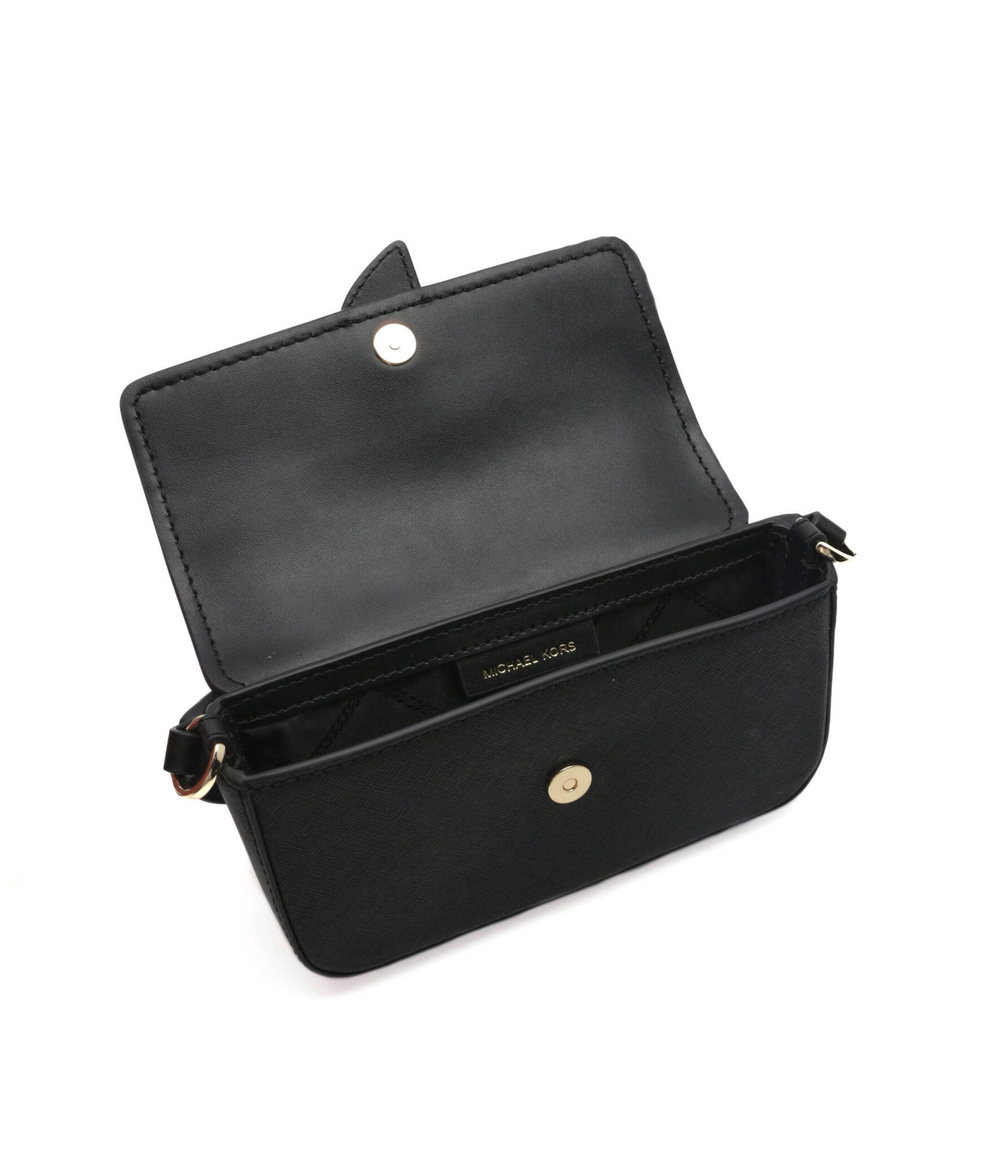 Кожаная сумка-мессенджер Michael Kors - черный(32S3GGRC1L)