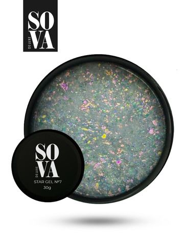 STAR GEL Sova De Luxe №7, 30 г
