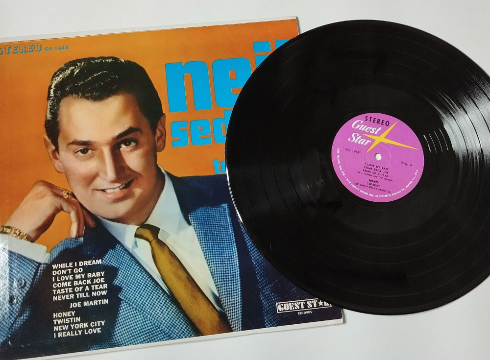 Винтажная виниловая пластинка LP Neil Sedaka And The Tokens (USA 1963)