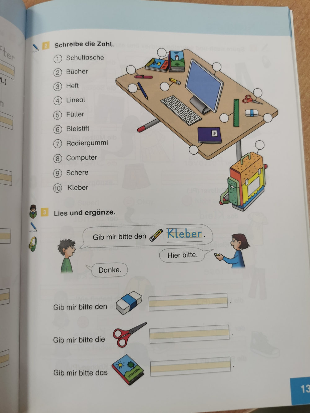 Spielerisch Deutsch lernen, Wortschatz-Trainer Grundwortschatz