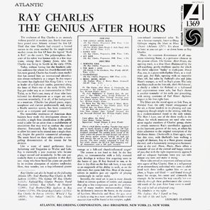 Ray Charles / The Genius After Hours (Mono)(LP)