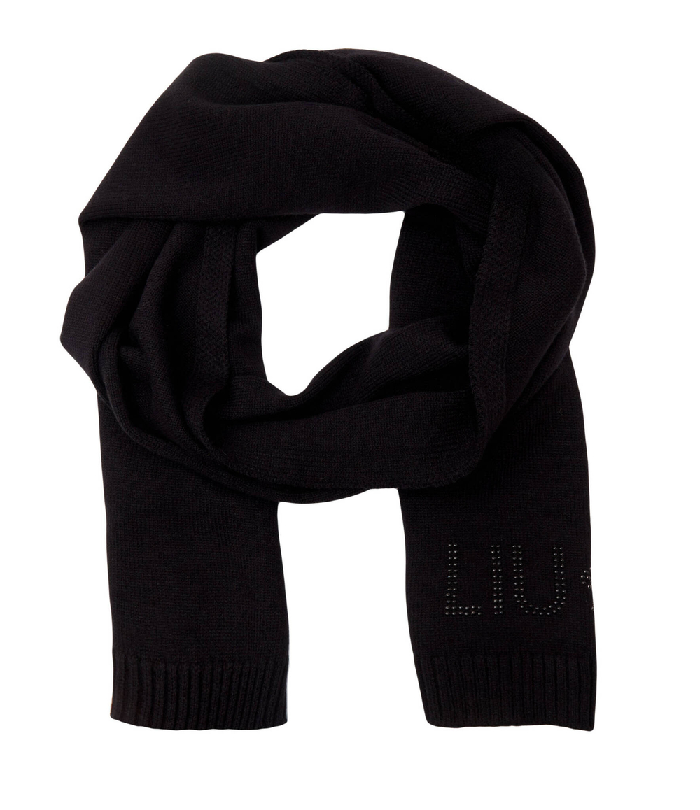 Шаль logo borchie Liu Jo - черный(2F3029 M0300)