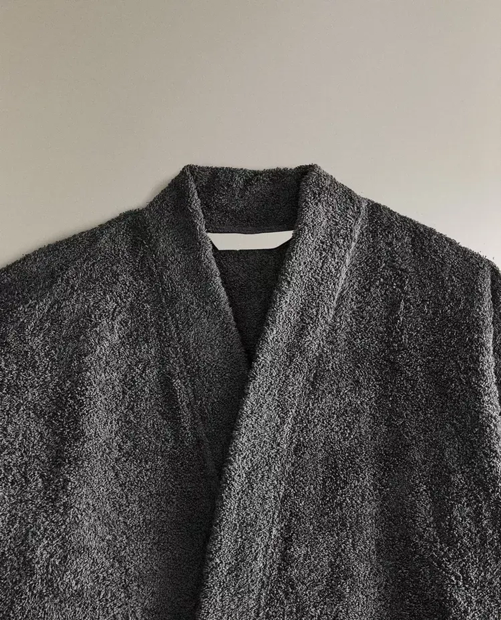 ZARA HOME ХЛОПКОВЫЙ ХАЛАТ, СЕРЫЙ