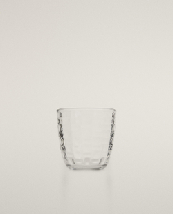 Zara Home стакан из стекла, цвет прозрачный, 8.5 см · 0284/400