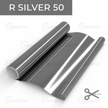 Пленка зеркальная R SILVER 50 ControlTek, на отрез (ширина рулона 1,524 м.)