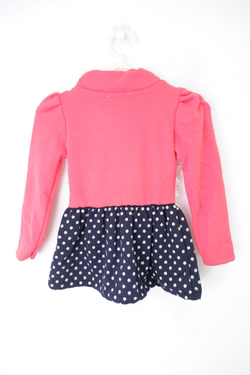 Платье Chang Qing с красно-белым верхом на 5 лет, новое