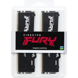 Оперативная память Kingston FURY Beast EXPO RGB 32Гб (16x2) DIMM DDR5, 5600MT / s, CL36 1.25В, KF556C36BBEAK2-32