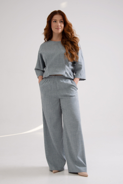 Брюки женские 4762з, сизый #478Сиз024762з
