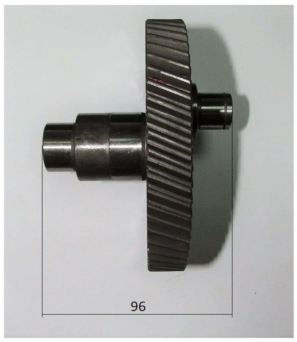 Шестерня и вал-шестерня RM75H,L /Crank Gear&Gear Shaft Assy (WH-RM80-032/037)