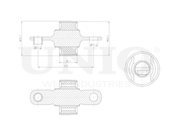 Сайлентблок заднего продольного рычага UNIO RMP-20296