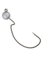 Джиг-головка для рыбалки BKK на офсетном крючке Silent Chaser - 1X - EWG Round Head, размер крючка 4/0, вес 7г, 3 шт.