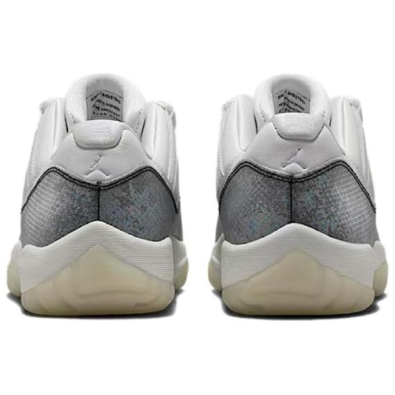 Jordan Air Jordan 11 Винтажные баскетбольные мячи Низки Белые Летающие Черные Мужские