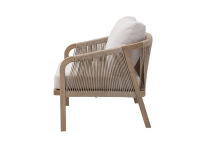 Кресло из акации Joygarden РИМИНИ, Light Teak, бежевый