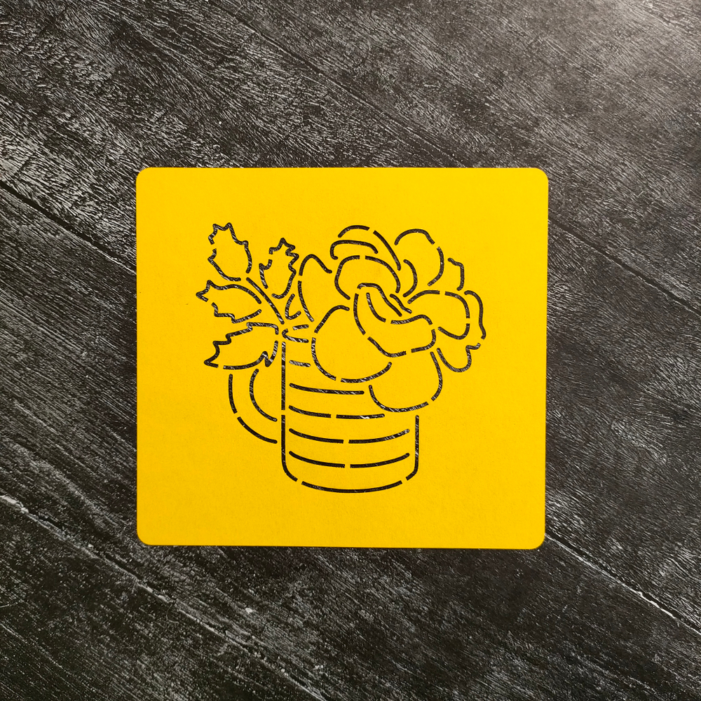 Чашка №4 с цветком