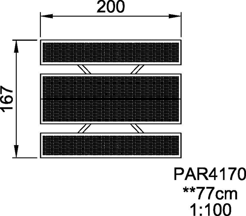 Стальная скамейка для пикника «Агора»