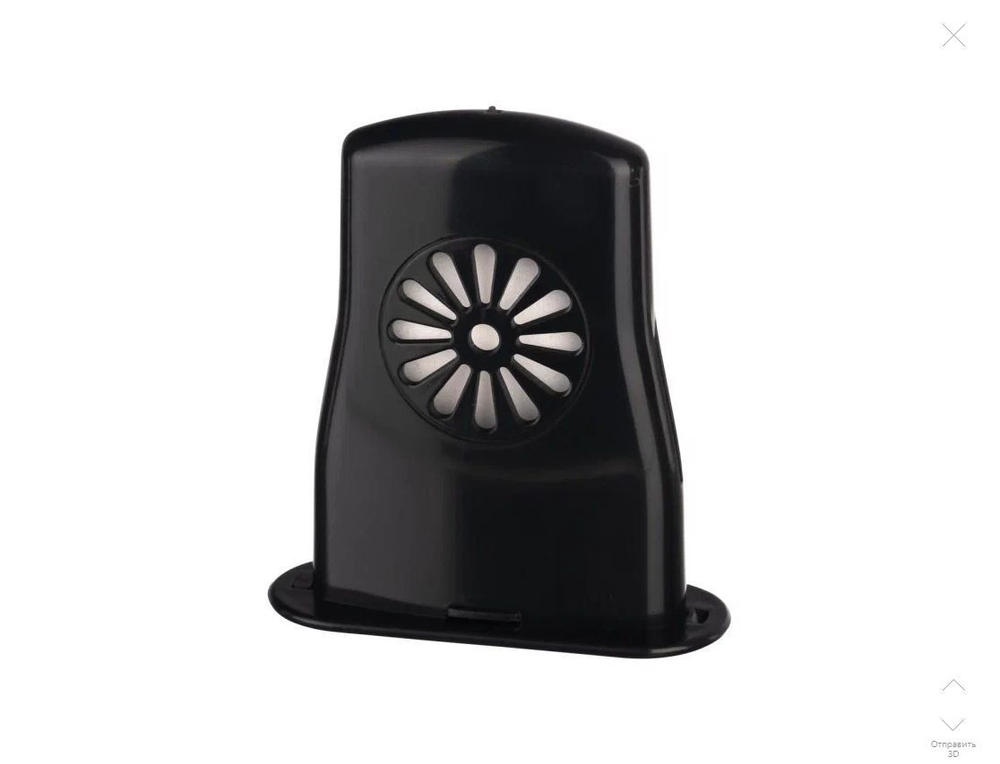 Увлажнитель для акустической гитары большой черный