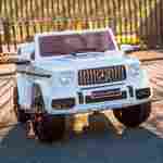 Детский электромобиль Mercedes-Benz AMG-G 63, белый